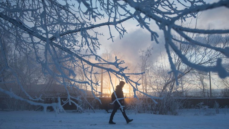 Мороз в Москве