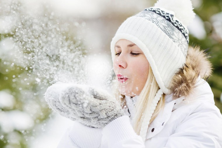 Зимняя улыбка