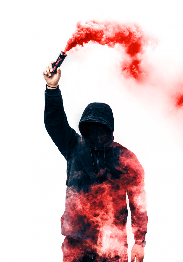 Обезьяна с сигаретой