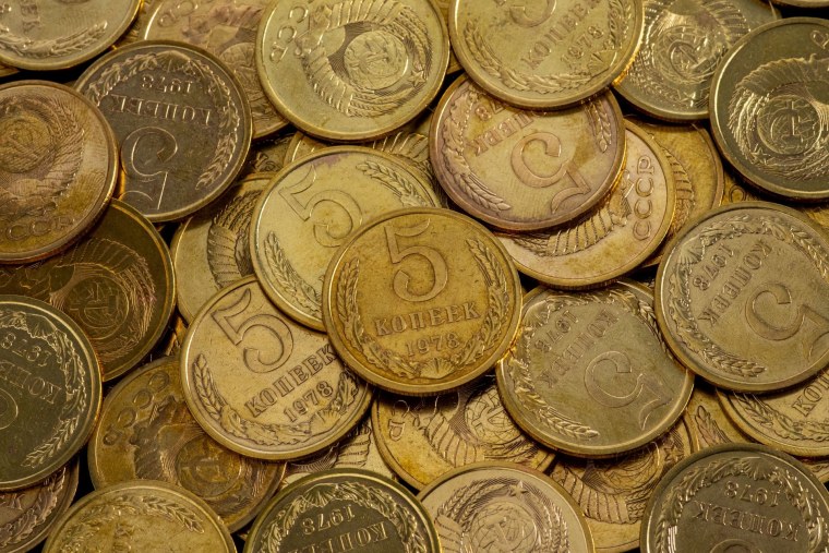 Металлические деньги медные