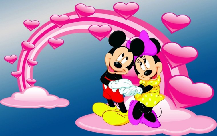 Обои на рабочий стол Минни Маус