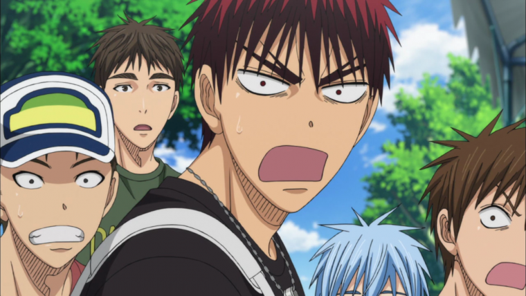 Баскетбол Куроко моменты из аниме