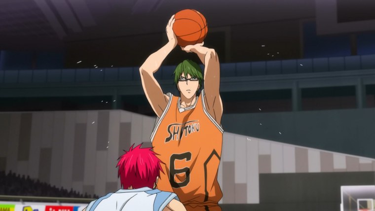 Мидорима Шинтаро с мячом