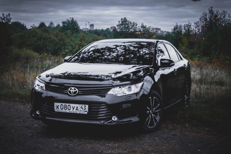 Camry 55 черная