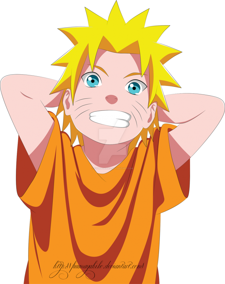 Наруто Узумаки лицо