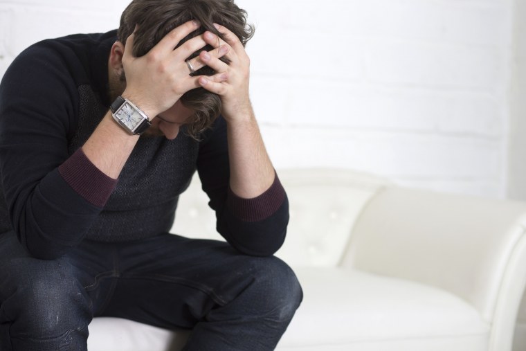 Человек в депрессии