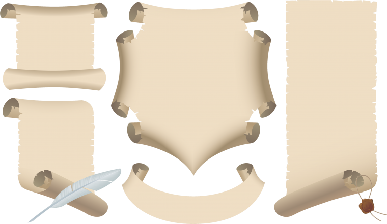 Свитки для надписи