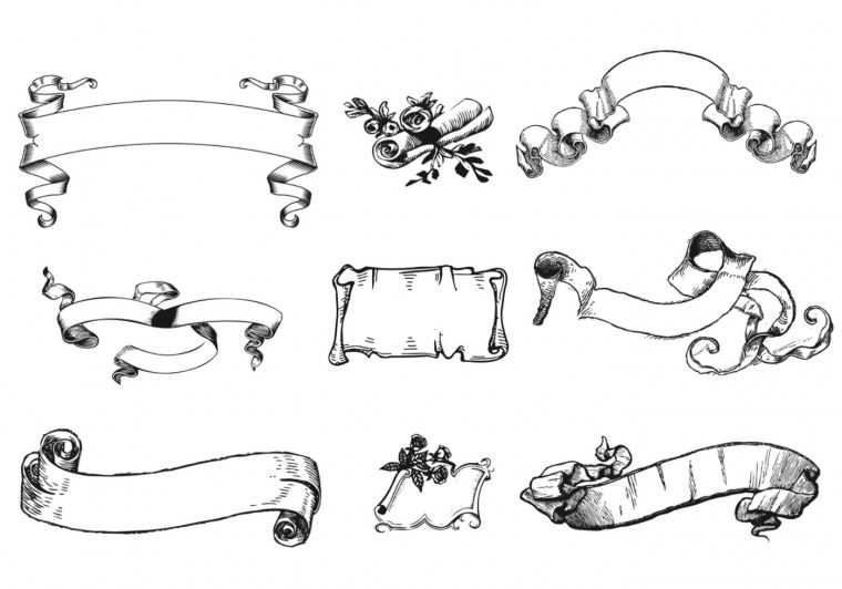 Свиток эскиз тату