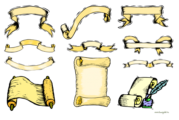 Векторный свиток