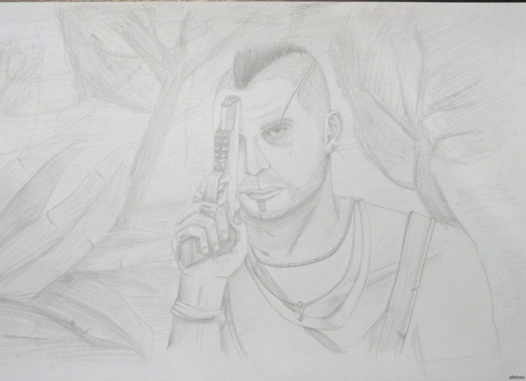 Фар край 3 Ваас рисунок