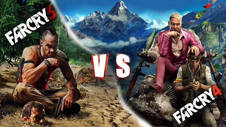 Far Cry 3 vs far Cry 4