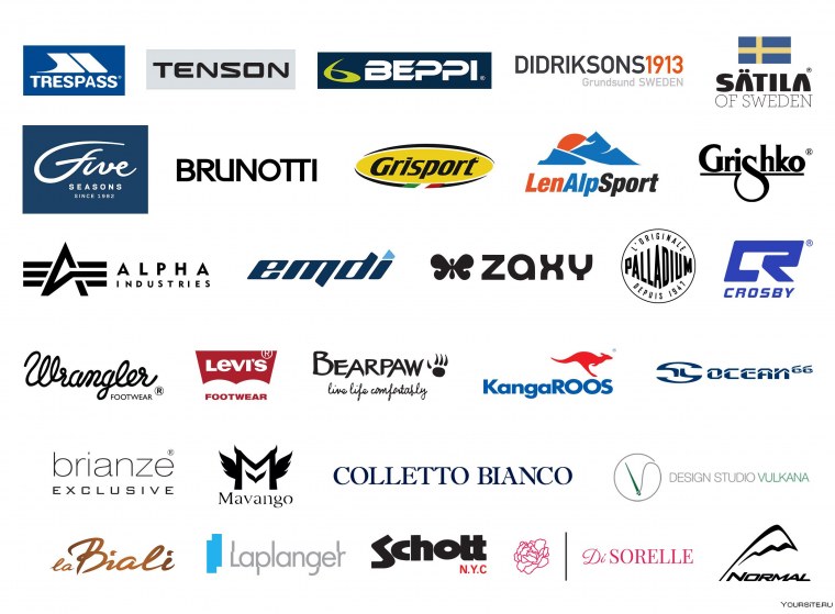 Спортивные марки одежды