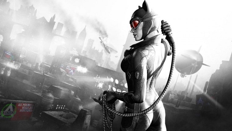 Batman Arkham City женщина кошка