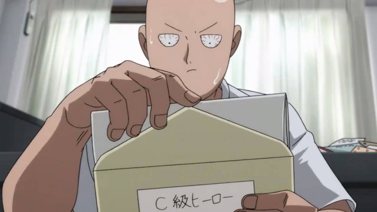 One Punch man gif будильник