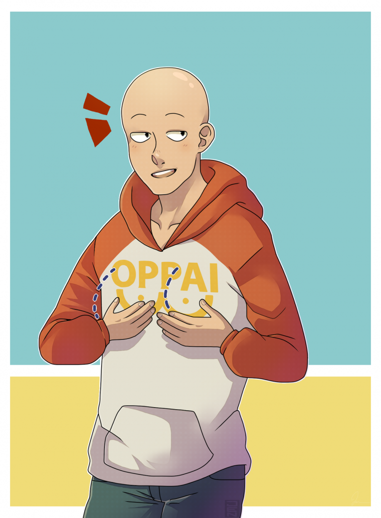 Худи Ванпанчмен Oppai