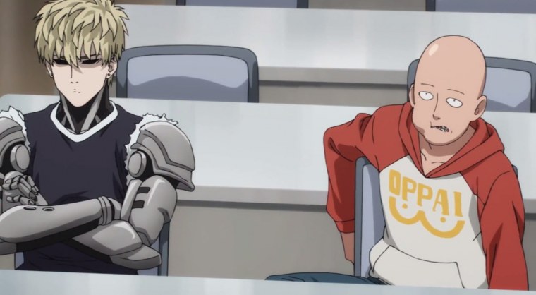 Сайтама в профиль