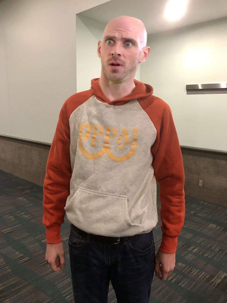 Толстовка Ванпанчмен Oppai