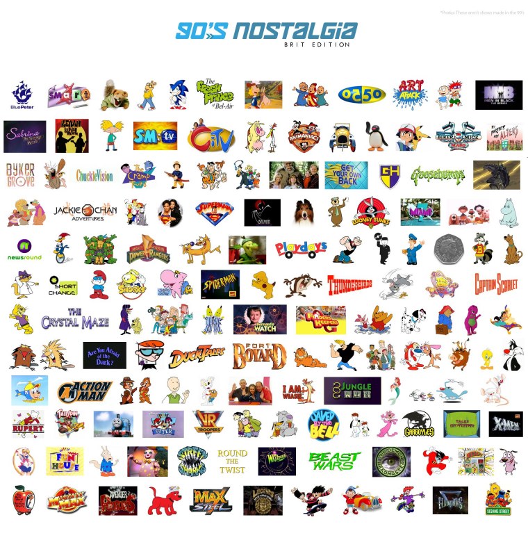 Логотипы из мультфильмов