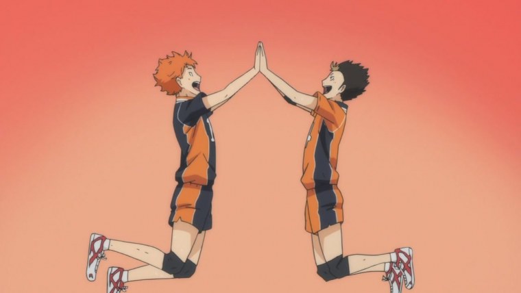 Волейбол Хината и Нишиноя