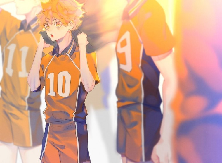 Аниме волейбол Хината
