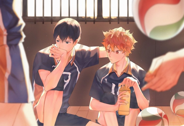 Кагеяма Тобио и Хината