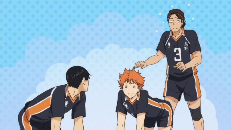 Кагеяма и Асахи пас