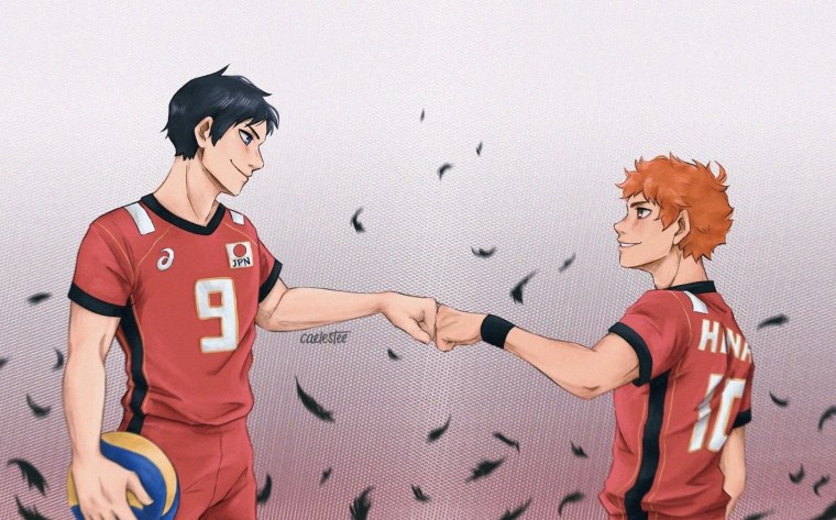 Haikyuu Кагеяма и Хината Эстетика
