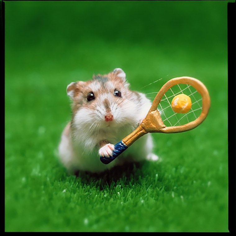 Забавные хомячки