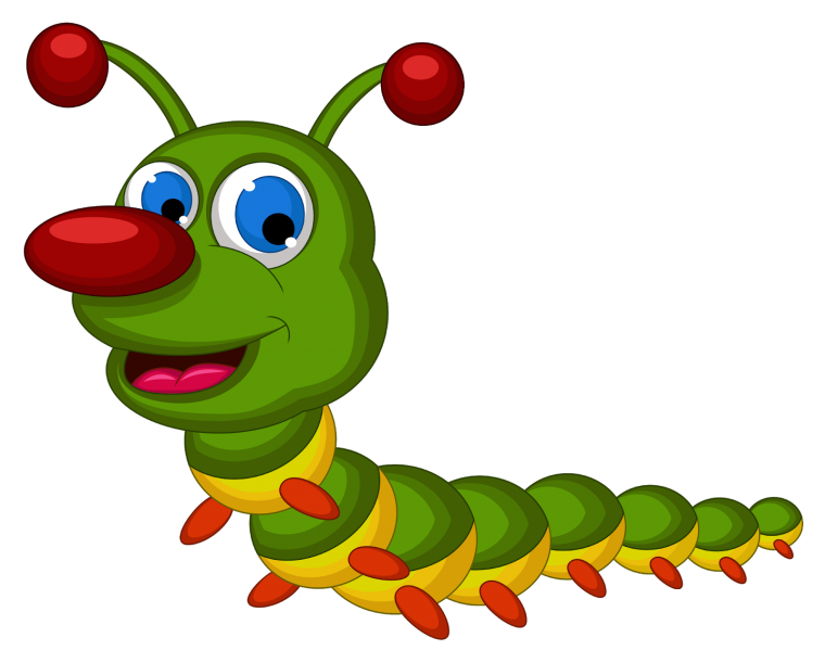 Гусеница Векторная Графика