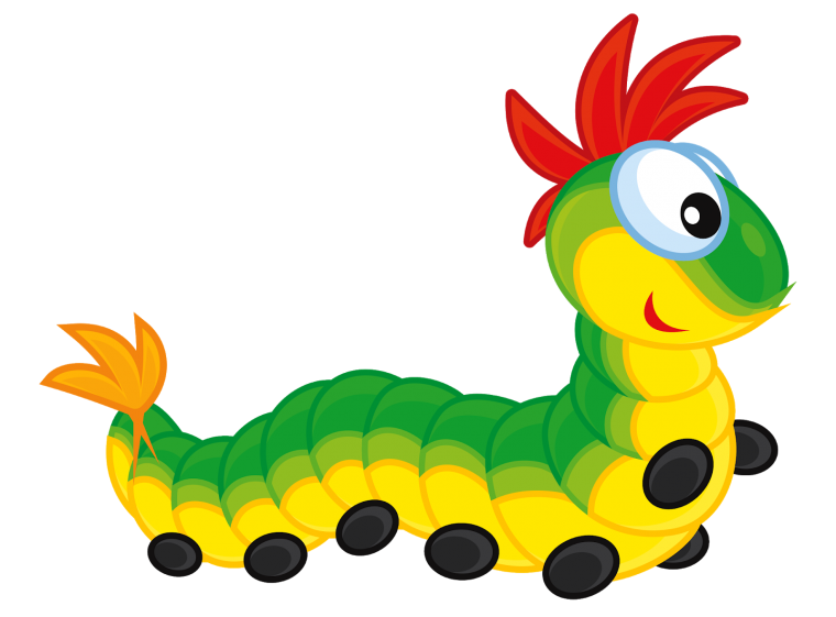 Мордочка гусеницы