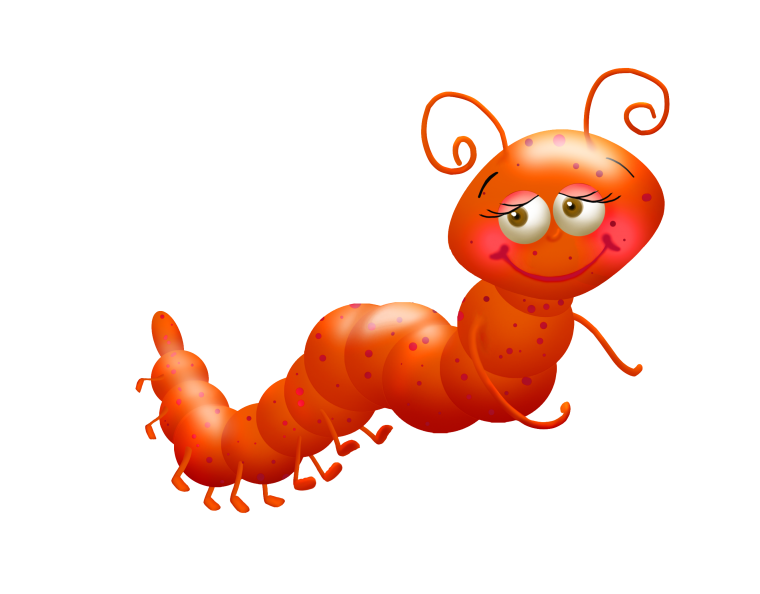 Весёлая гусеница