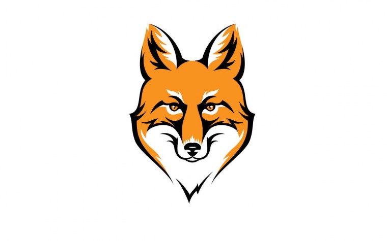 Морда лисы логотип