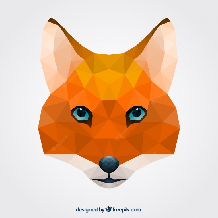 Полигональный Лис