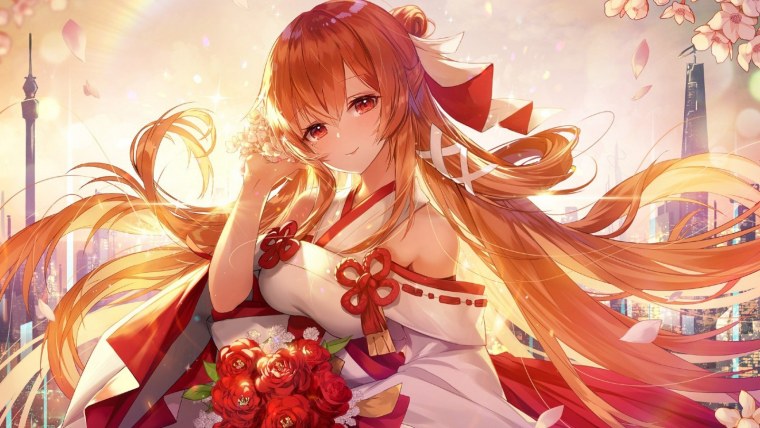 Аниме оранжевый