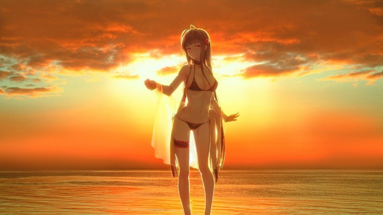 Огненная девочка аниме