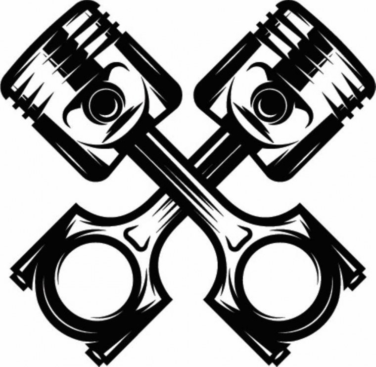 Мультяшный поршень