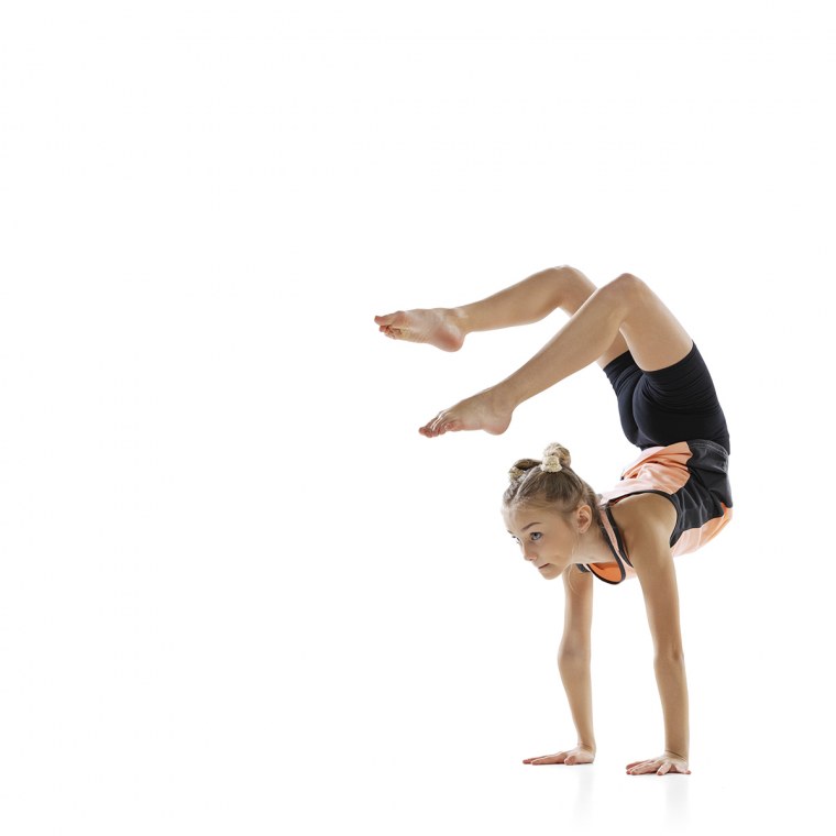 Шпагат силуэт