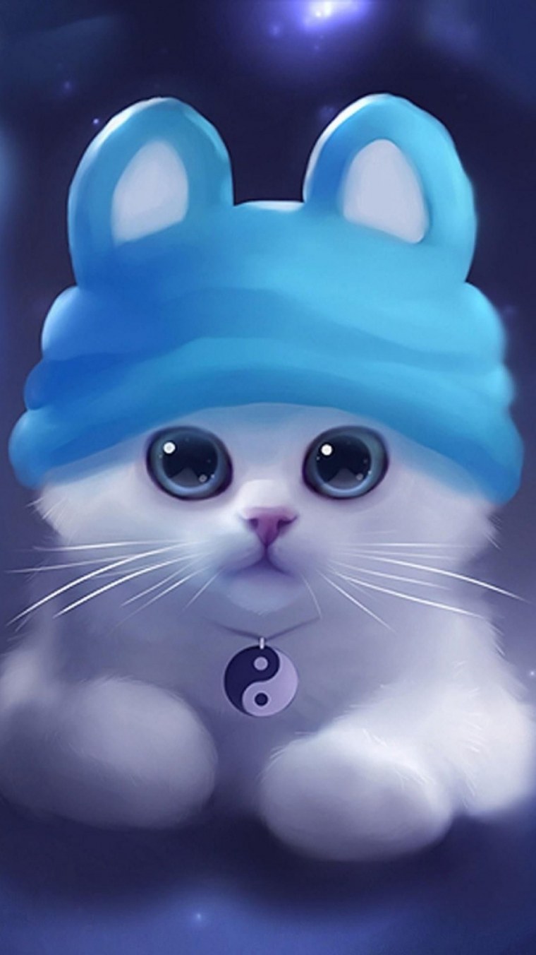 Милые мультяшные котята