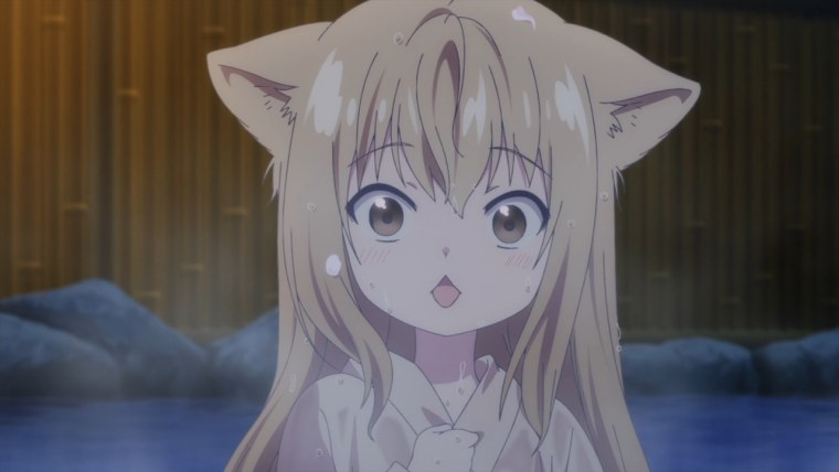 Неко тян плачет