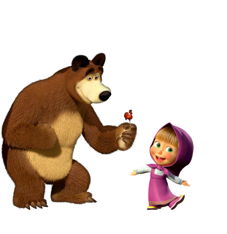 Медведь из мультфильма Маша и медведь