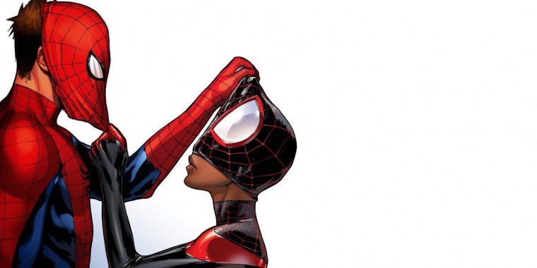 Spider man Miles morales Питер и Майлз