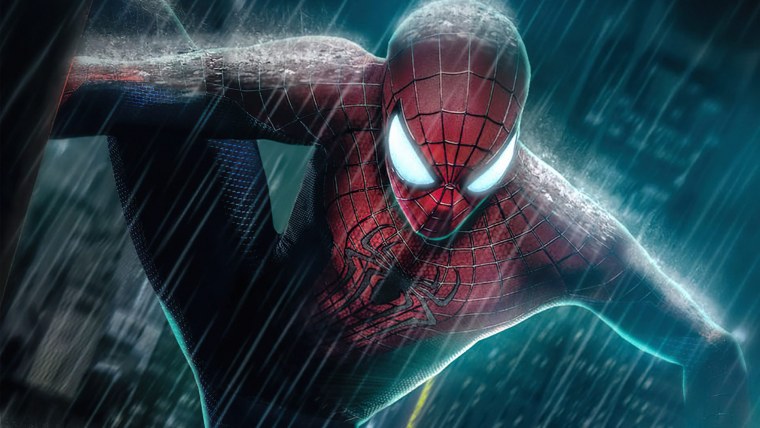 Обои человек паук комикс