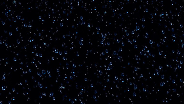 Капли дождя