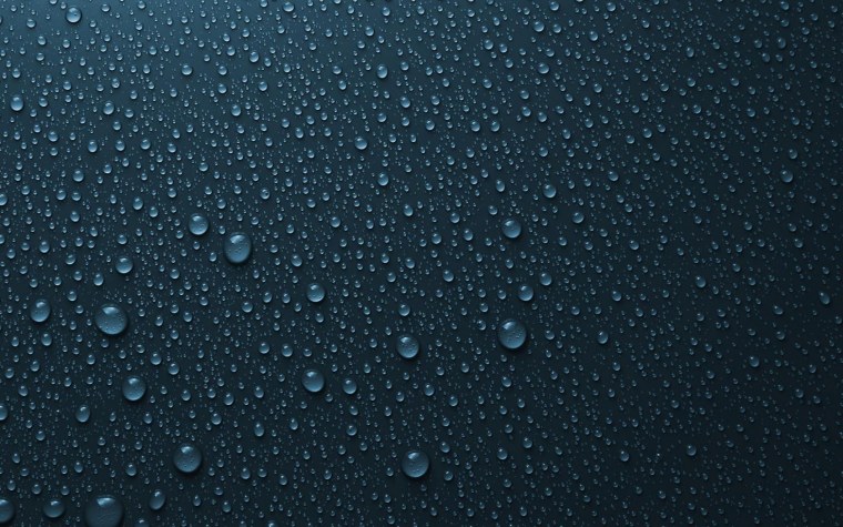 Капли дождя