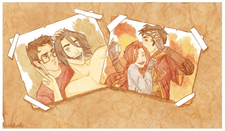 Гарри Рон и Гермиона