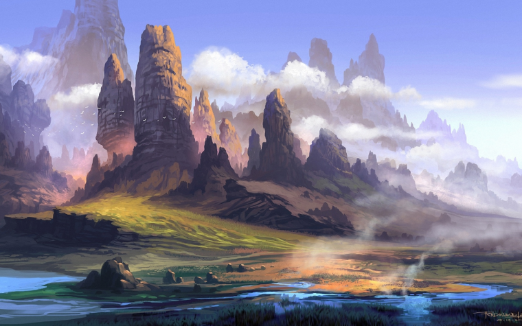 Фантастические пейзажи