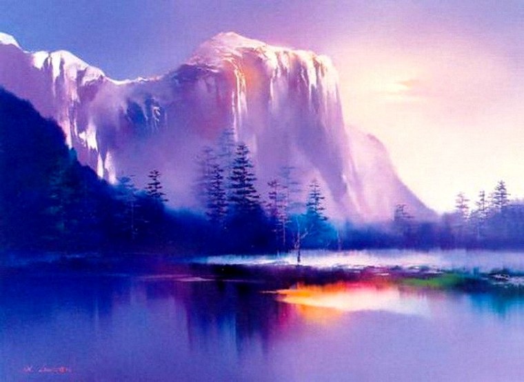 Живопись Кен Хонг Леунг