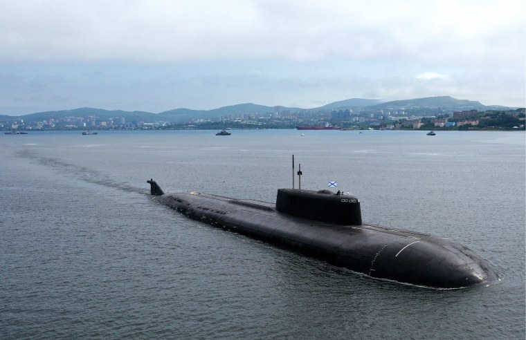 Атомный подводный крейсер Омск