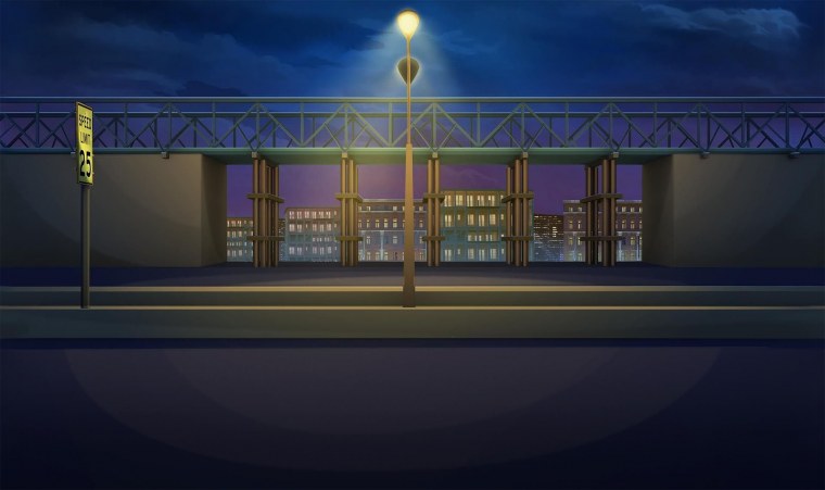 Зимние пейзажи из аниме