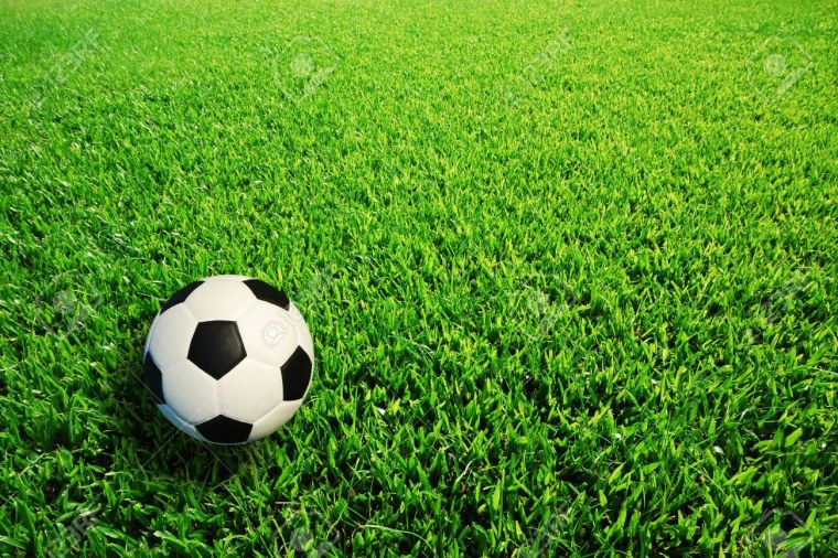 Фон футбол на природе